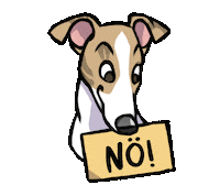 Dog No Sticker