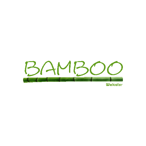 WolcolorGmbH bamboo bambusputz wolcolor bambusbändiger Sticker
