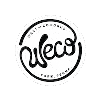 Weco Sticker by York County Economic Alliance