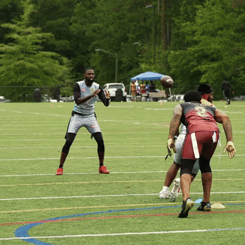 reflexfootball dance jump flag football dlo GIF