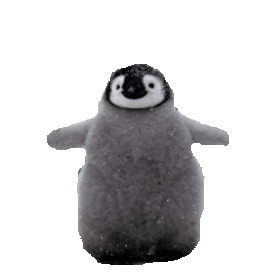 Penguin Hug Sticker by imoji