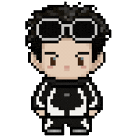 Another Dimension Pixel Sticker