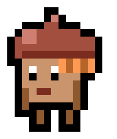 Pixel Plant Sticker