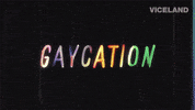GIF by GAYCATION with Ellen Page and Ian Daniel