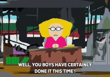 principal victoria ruins GIF by South Park 