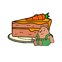 Tea Time Birthday Sticker