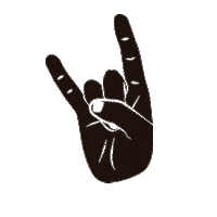 Rock And Roll Sticker by TheSeriousAgency