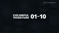 Animated Colorful Transitions 01 10