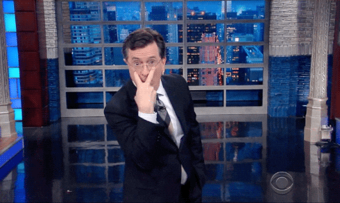stephen colbert eyes GIF by The Late Show With Stephen Colbert
