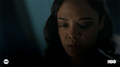 Tessa Thompson Crying GIF by Westworld HBO