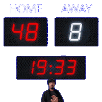 8 Away Sticker