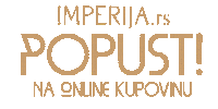 imperija akcija popust imperija imperijars Sticker