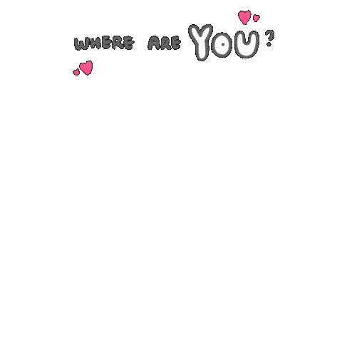 Where Are You Love Sticker by Kumo x World