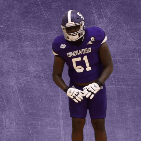 Football Wesleyan GIF by KWC Panthers