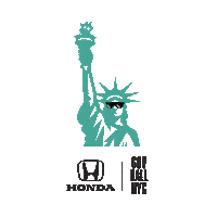 youre doing great lady liberty Sticker by Honda Stage