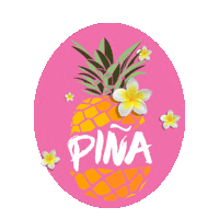 Pineapple Sticker by Pina Netherlands