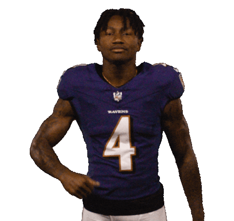 Football Thank You Sticker by Baltimore Ravens