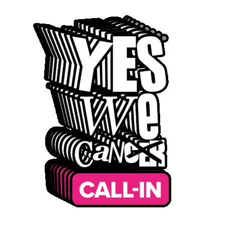 Cancer Yes Sticker by yeswecan!cer