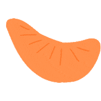 Tangerine Berga Sticker by Pratika Pizzaria