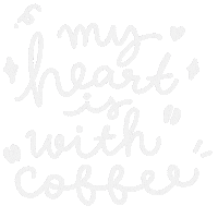 Heart Coffee Sticker