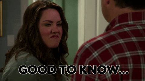 good to know american housewife GIF by ABC Network