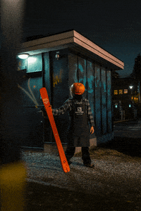 Halloween Skiing GIF by Alpingaraget