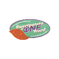 North Carolina Oneword Sticker by NC SweetPotatoes