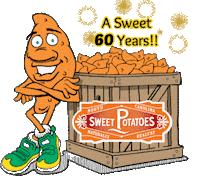 North Carolina Farmer Sticker by NC SweetPotatoes