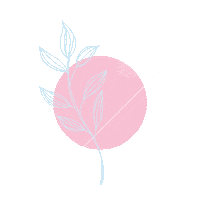 Baby Blue Hello Sticker