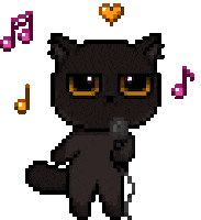 Persian Cat Dancing Sticker