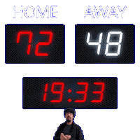 48 Away Sticker