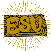 Black And Gold Sticker by Emporia State University