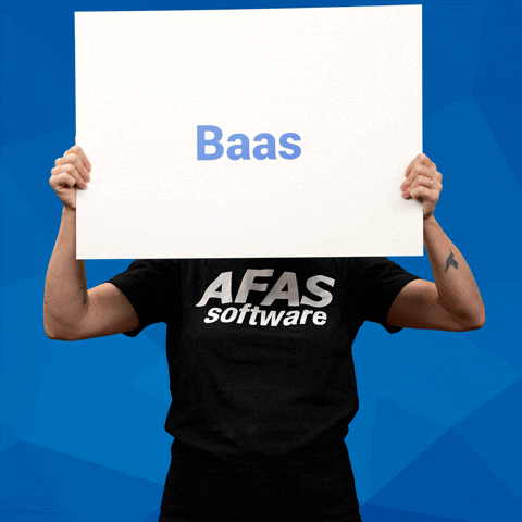 Baas GIF by AFAS Software