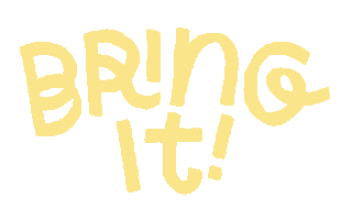 bring it print Sticker by Scout Books