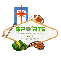 Vegas Sports Betting Sticker by Sports Analytics 24/7