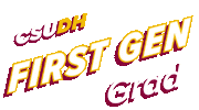 Graduation Class Of 2022 Sticker by CSU Dominguez Hills