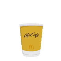 McDonaldsSverige coffee tea mcdonalds hot drink Sticker