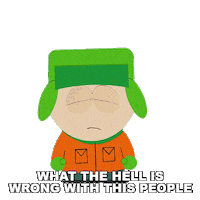 Kyle Broflovski What The Heck Sticker by South Park