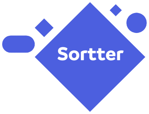 sortter giphyupload logo sortter sorttercom Sticker
