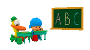 Illustration Friends Sticker by Pocoyo