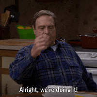 John Goodman Yes GIF by ABC Network