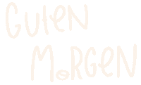 Guten Morgen Sticker