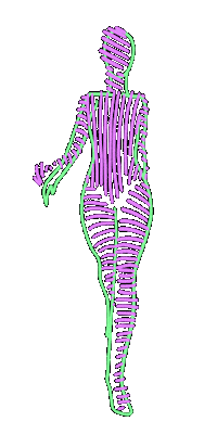 ItsLotteZ queen model drag dragrace Sticker