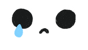 Sad Face Sticker by Louise