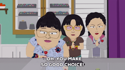 woman shopping GIF by South Park 