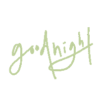 Night Words Sticker
