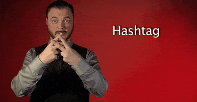 sign language hashtag GIF by Sign with Robert
