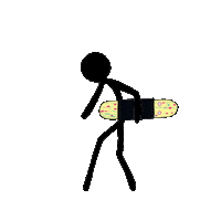 Walking Sticker by weserholz