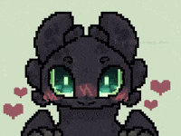 Night Fury Cute Dragon GIF