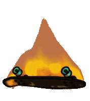 Fire Jump Sticker